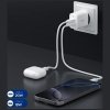 Ładowarka sieciowa Spigen Essential      EE202EU 20W USB-C/USB-A biały